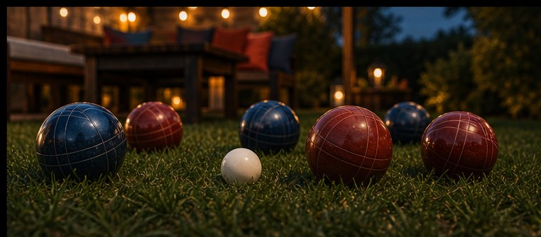 Boules de bocce extérieur