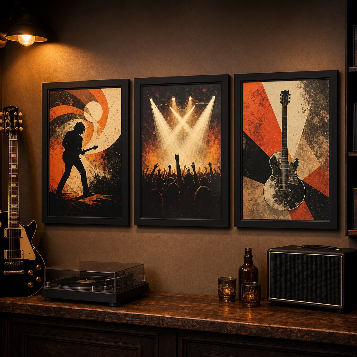 Cadre pour affiche de concert 24×36