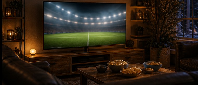 TV 65" 4K 120 Hz pour sports